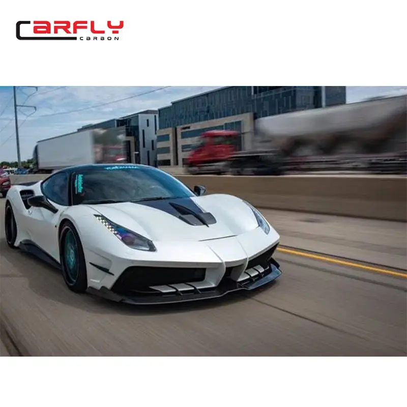 ФАП и капот из углеродного волокна для Ferrari 488 GTB