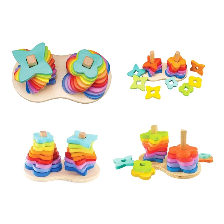 double rainbow stacker