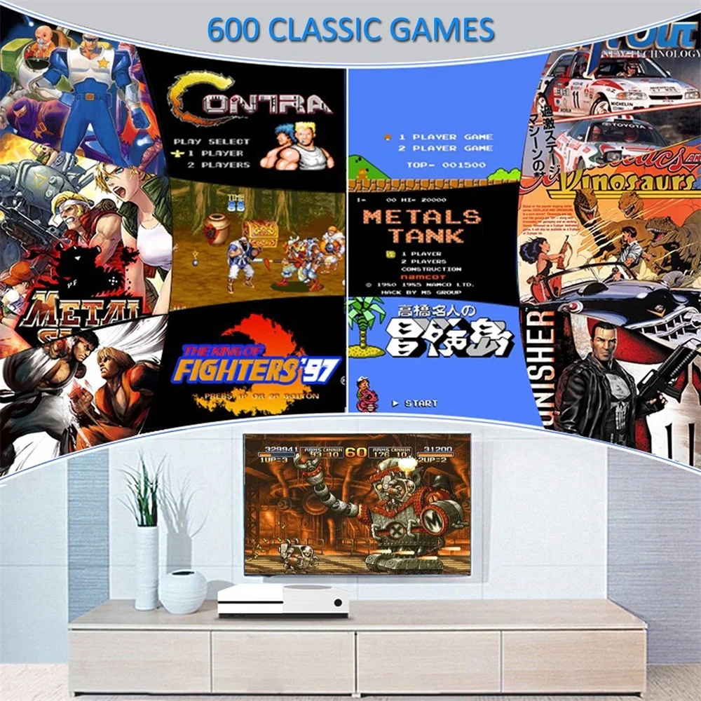 Built in 600 Mini Classic Game Console 32 Bit Game Console Family TV Video Game Console