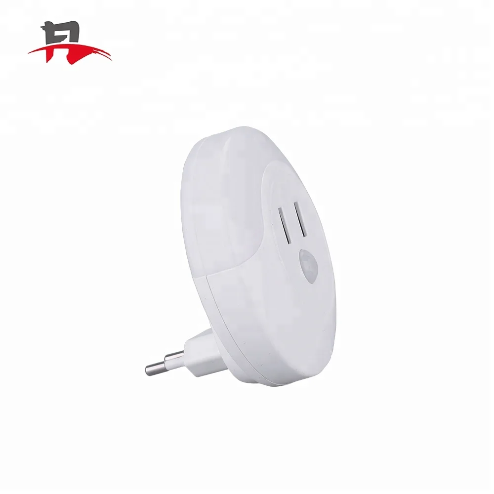 2 в 1 перезаряжаемые с двойной USB зарядное устройство мини пластмассы гнездо ночник