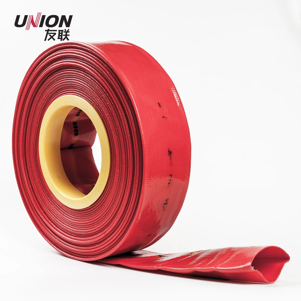 Сельскохозяйственного орошения 2 дюйма PVC плоскоукладываемый шланг водный насос