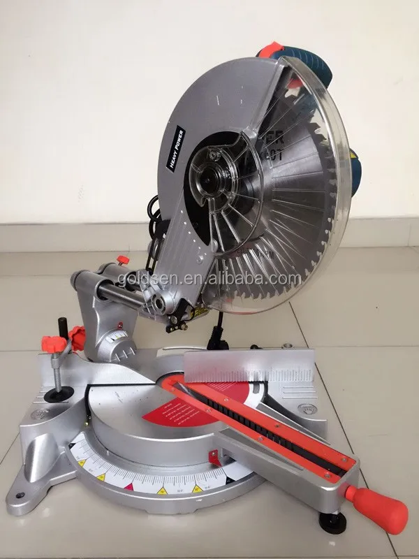 TOLHIT Induction Motor Professional Sliding Compound Miter Saw Industrial Electric Wood Cutting Machine 220v 305mm 12in 1800w