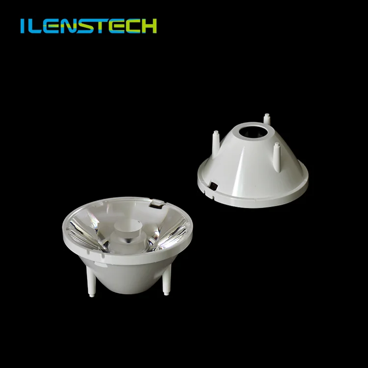 50MM 3 Degree Led Lens for Surgical Light Led Focusing Lens with White Holder
