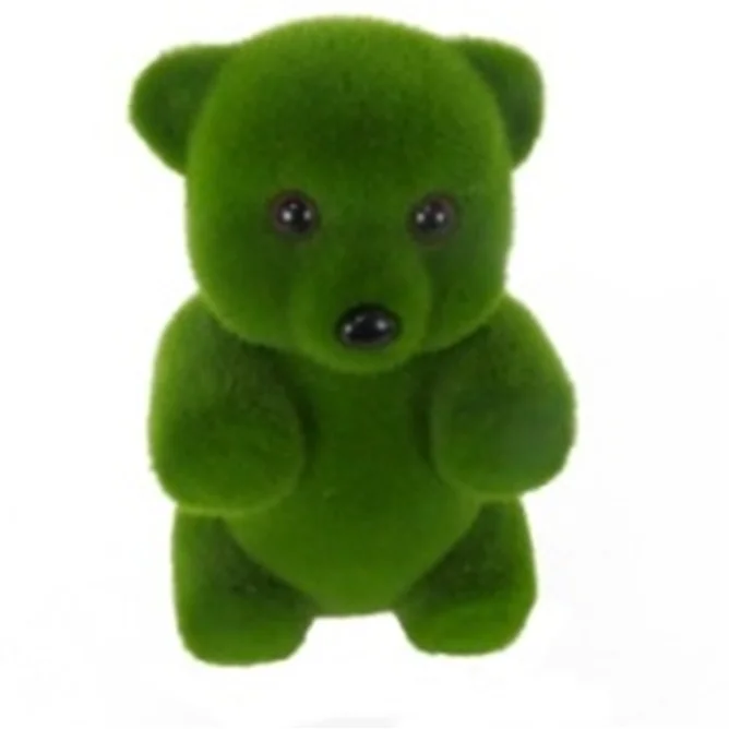 large moss teddy bear