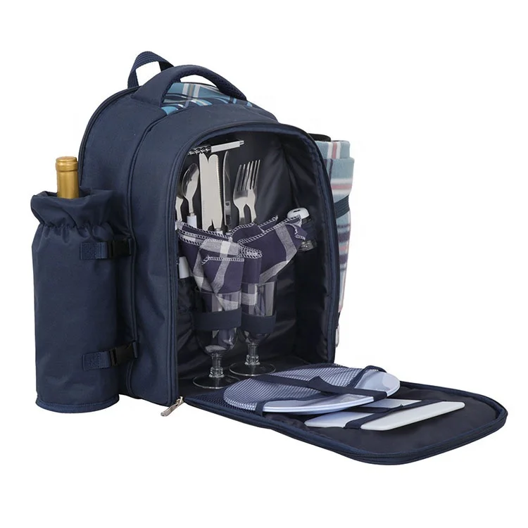 Thermal Insulation 2 Person Backpack High Quality Picnic Set In Picnic