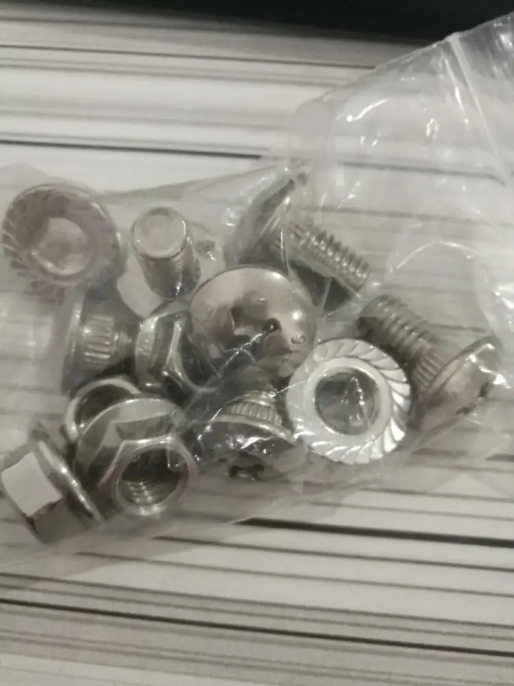 SUS304 M7 Stainless Locking Flange Nut