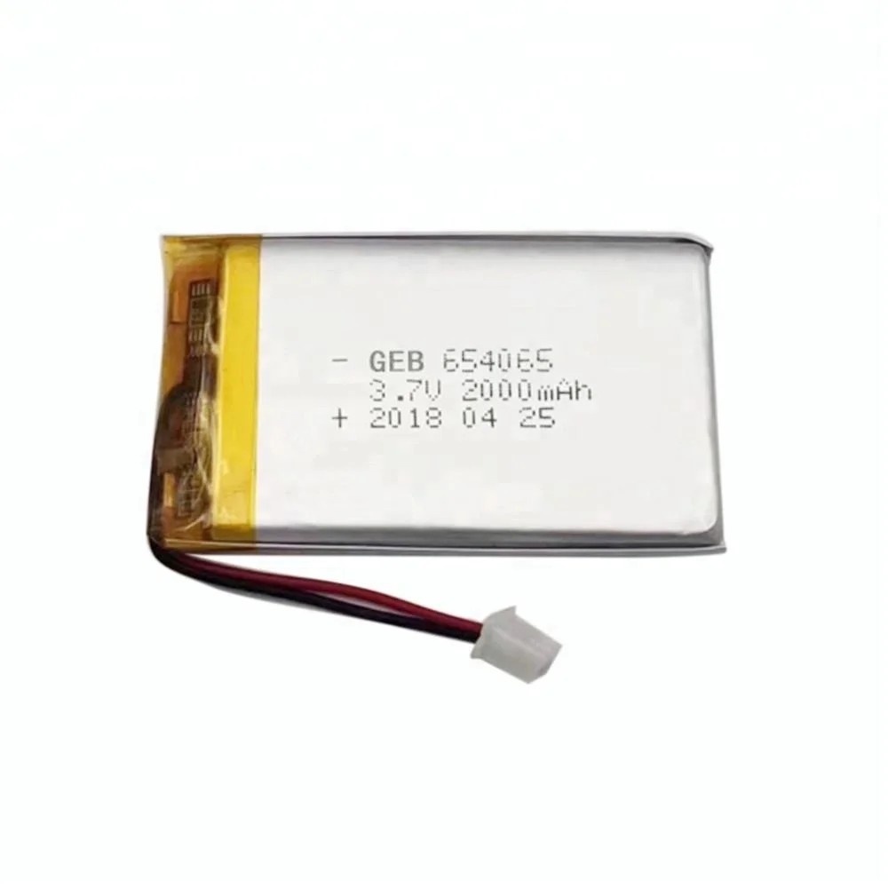 充電式7 4whリチウムイオン2000mah 654065 3 7vリチウムポリマーバッテリー Buy 654065 リチウムイオン電池 3 7 V 2000 Mah 3 7 V 2000 Mah 7 4wh バッテリー 654065 2000 2200mah のリポバッテリー 3 7 V Product On Alibaba Com