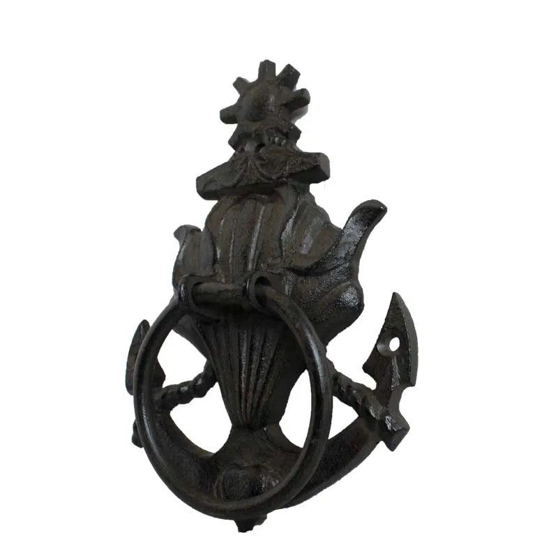 
 Европейский стиль, античный чугунный металлический дверной замок для украшения дома  