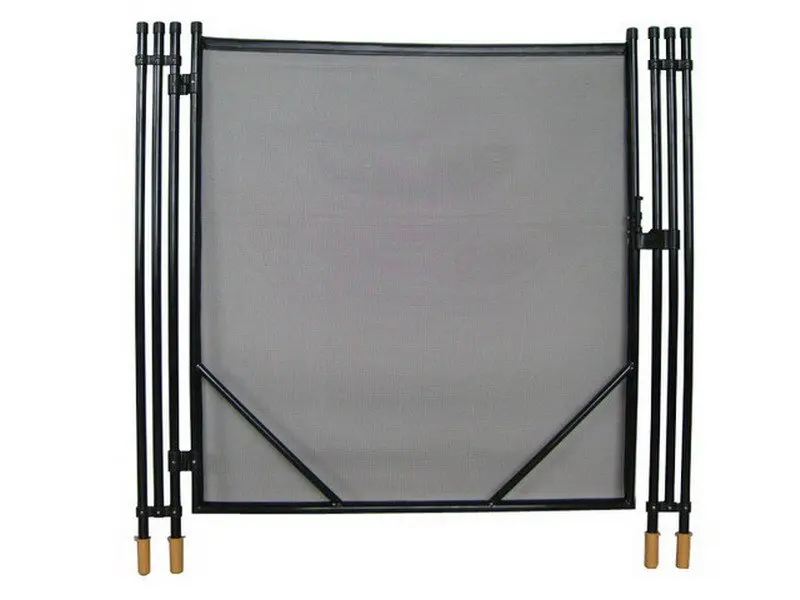 Fireplace Screen - Teslin Mesh Fireplace Cover - Fireplace Cover