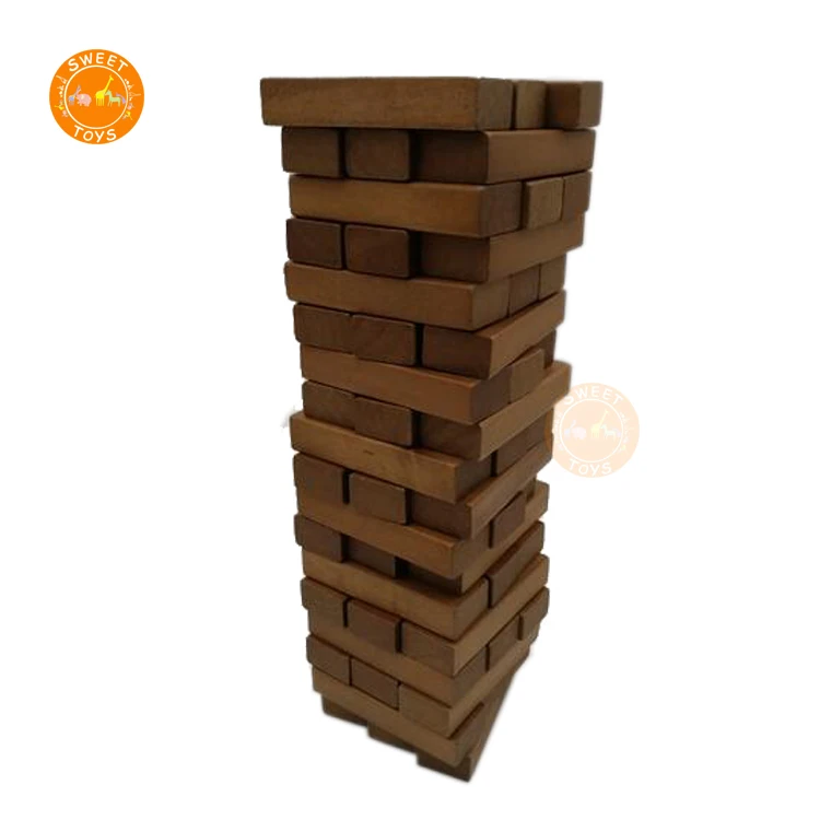 Woody's Classic Tower Wooden Stacking Board Math Games Tumble Wooden Building Blocks Education Toys For Kids - Buy Pendidikan Mainan Untuk Anak-Anak,Permainan Papan,Blok Bangunan Product On Alibaba.com