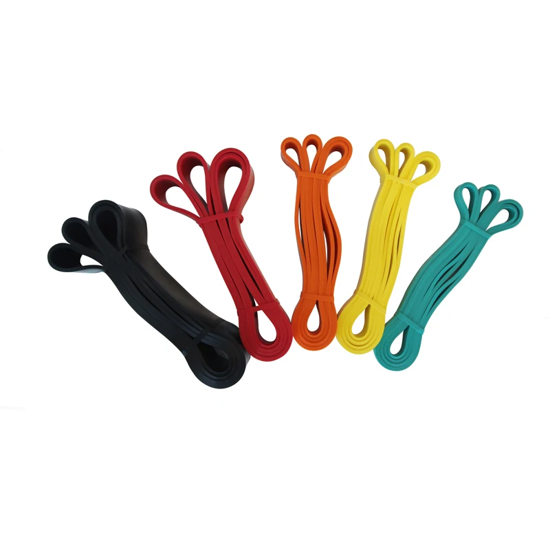 Высококачественная круглая эластичная лента, силовые ленты, тянущаяся лента для упражнений