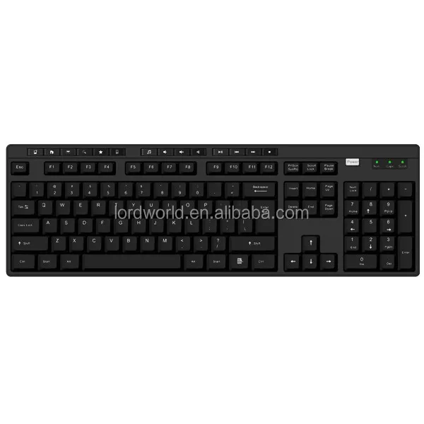 Computer Accessories Multimedia Wireless Keyboard for Mickey Minnie Mouse