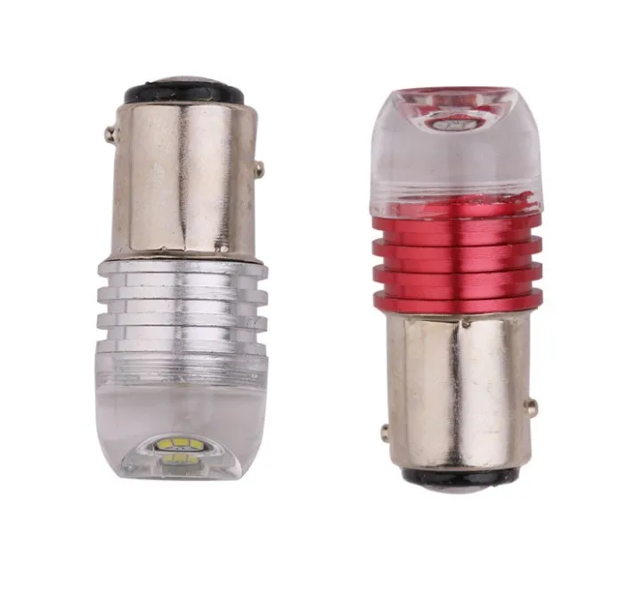 Мотоциклетный/Автомобильный светодиодный стробоскоп мигающий сигнал поворота 1156/1157 вогнутые линзы 5630 стоп-сигнал 5730 3 света