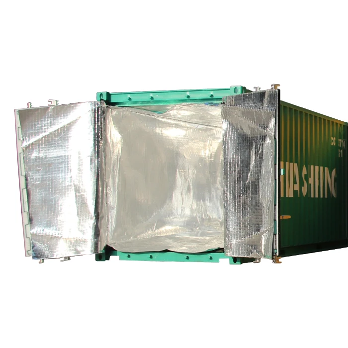 Thermal Insulated Aluminum Foil Blanket for Shipping Container / Thermal  Liner 20FT 40FT - China Dry Bulk Liner, Container Liner Bag