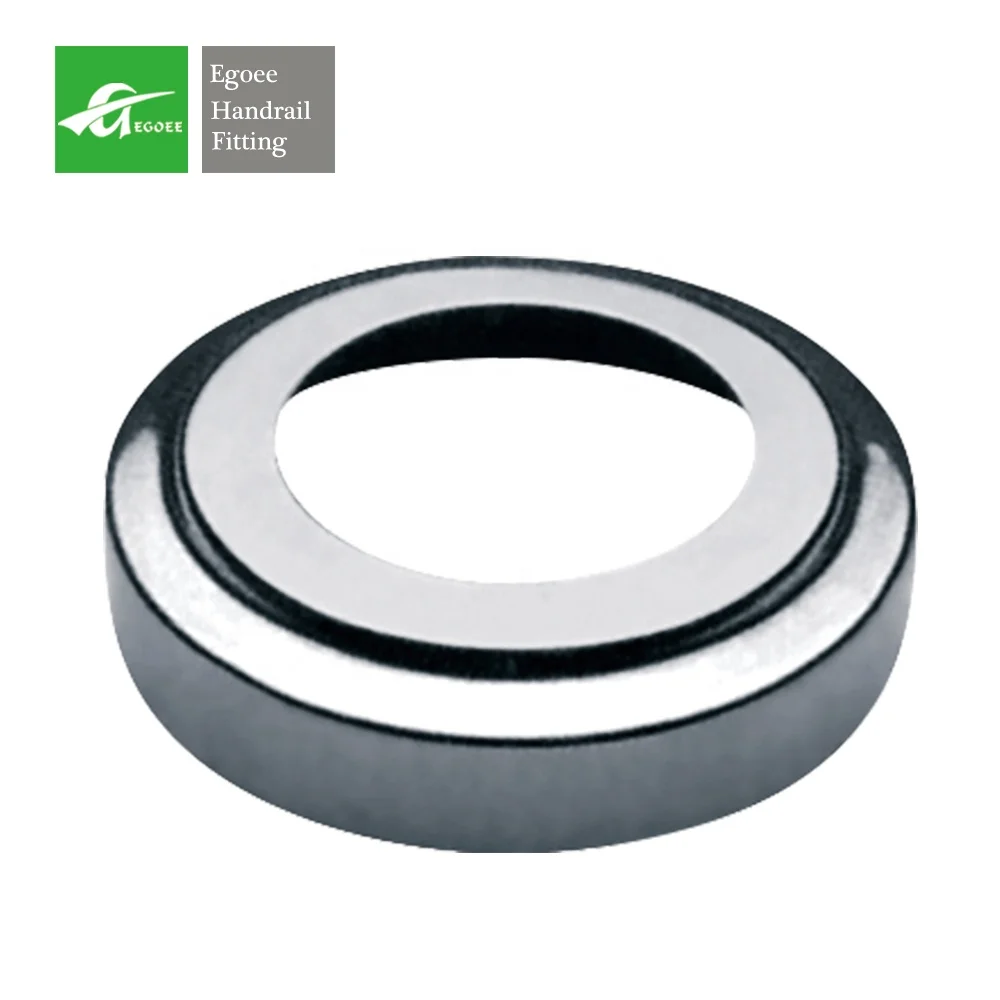 Stainless Steel Balcony Railing Fence Post Pole Base Cover for Hotel Pillar Concealment