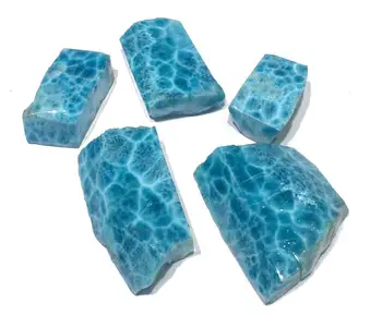 Factory Price Natural Larimar Irregular Shape Cabochon Era or Raw Material Gemstone for DIY Jewelry Making and Jewelry design