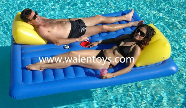 Pool Float Double Raft Lounger Inflatable