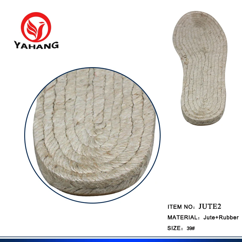 Удобные эспадрильи, джутовая подошва для изготовления обуви