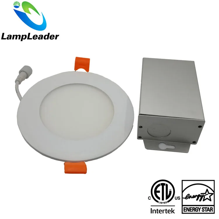 ETL Energy Star super 4inch and 6inch ultra-thin led recessed ceiling panel light