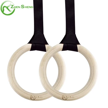 Zhensheng Workout Exercise Hoops Gymnastics Rings Set with Bands