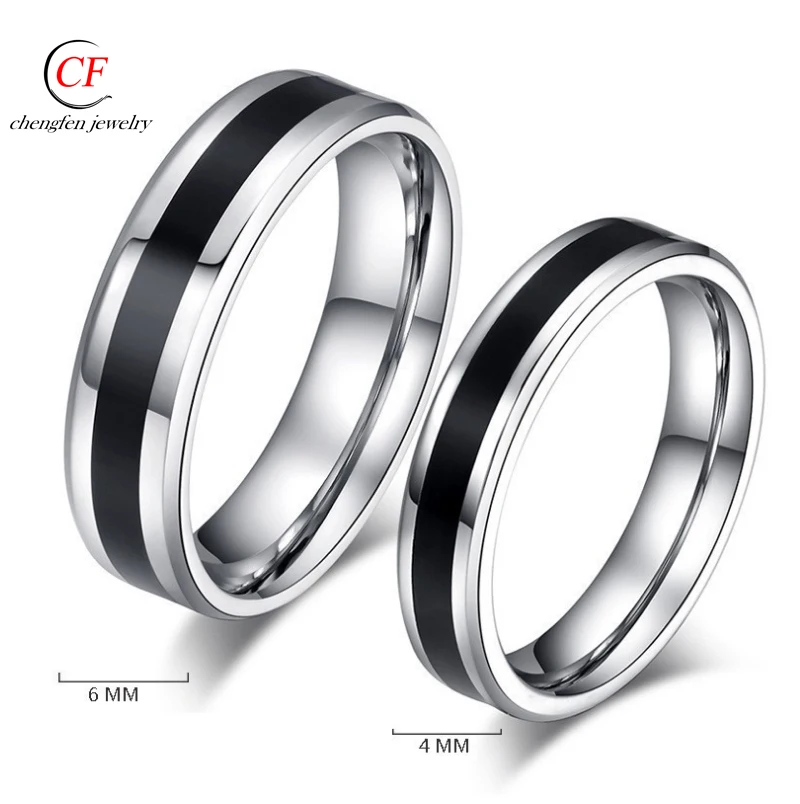 Jewelry Graduation Rings University Young Boys Finger Rings Hot Selling Stainless Steel Engagement Bands or Rings Gold , 100 Pcs