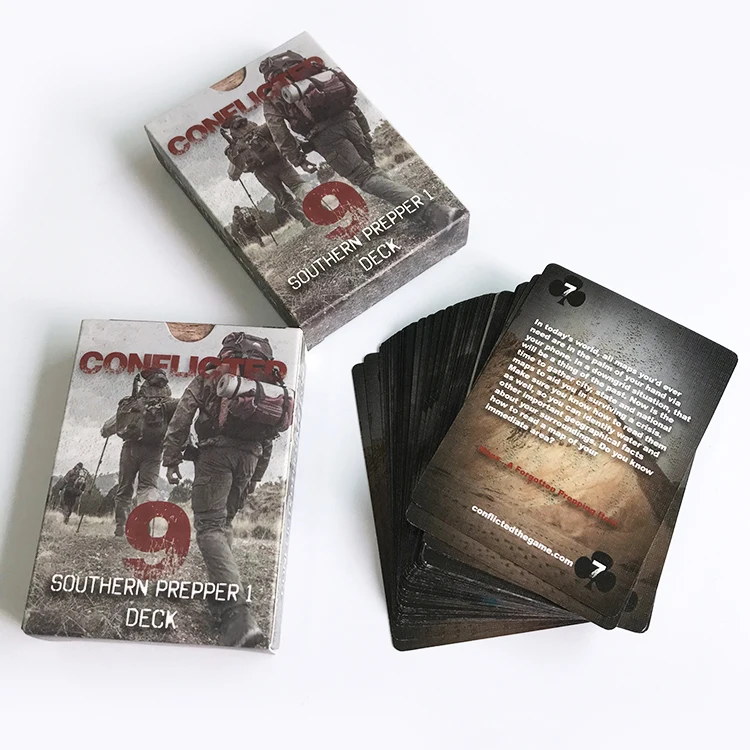 Полностью печатная фабрика, изготовленная на заказ, Сделайте свою собственную карточную игру