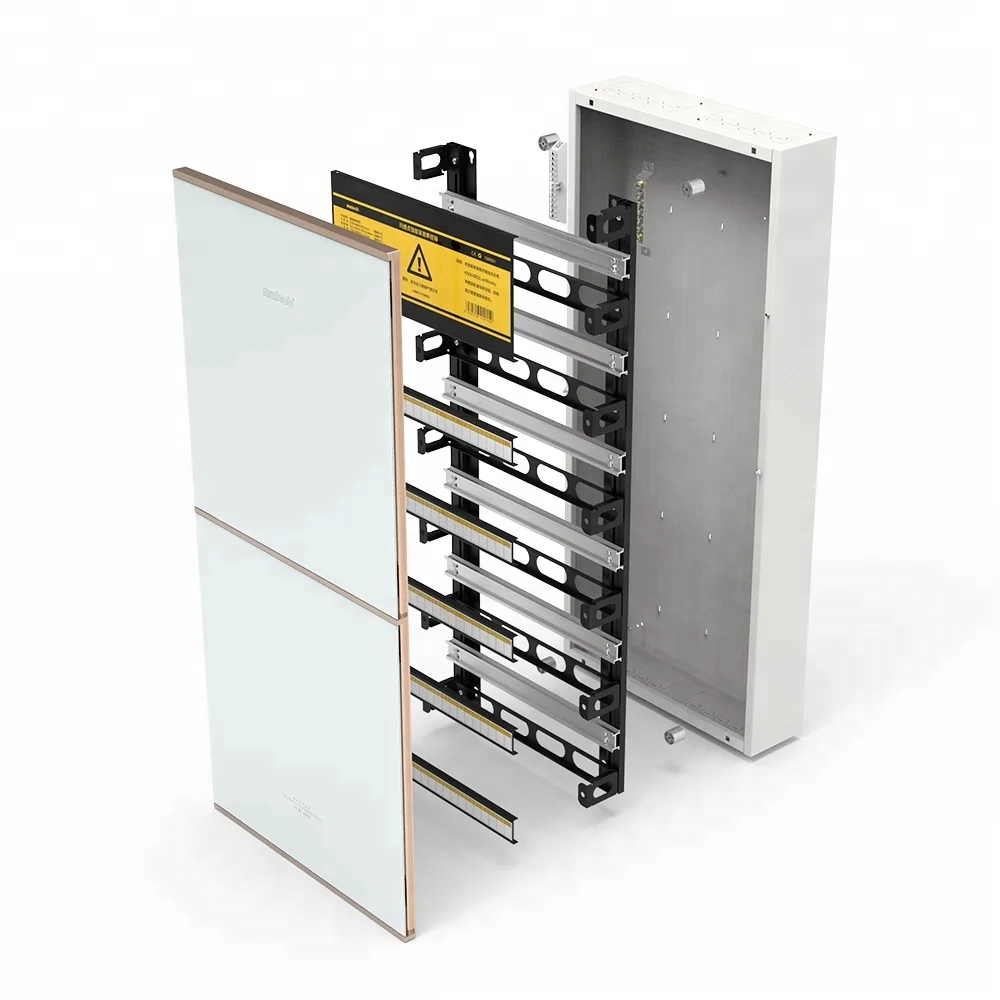 110 Way NEW Smart Home Distribution Box Control Panel Box Electrical Enclosure for Circuit Breakers and Modules