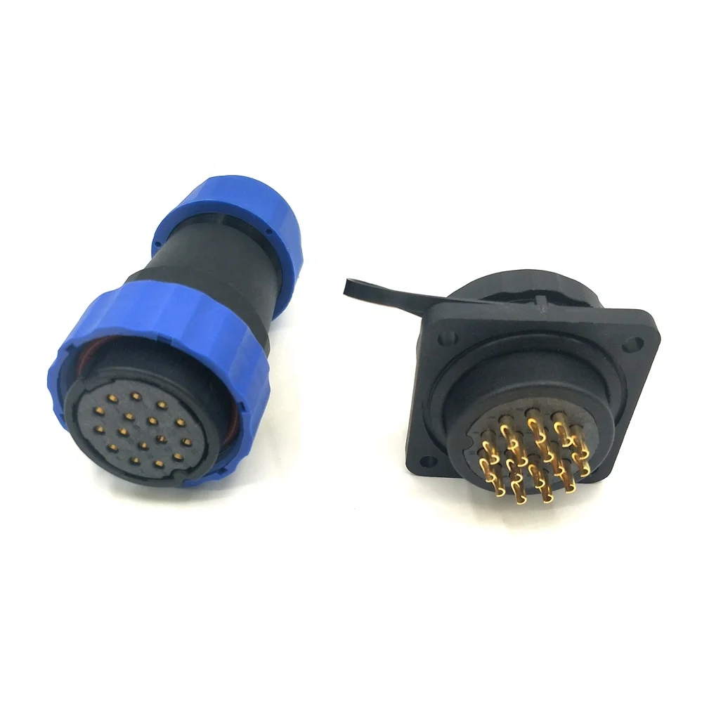 SP13 SP16 SP17 SP21 IP68 Waterproof Cable Connector