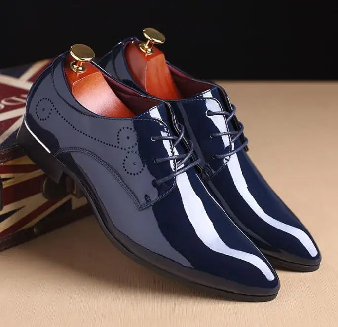 
Up-0453r; Сезон весна-лето; Мужская модельная обувь из модного кожзаменителя; Модельные туфли 