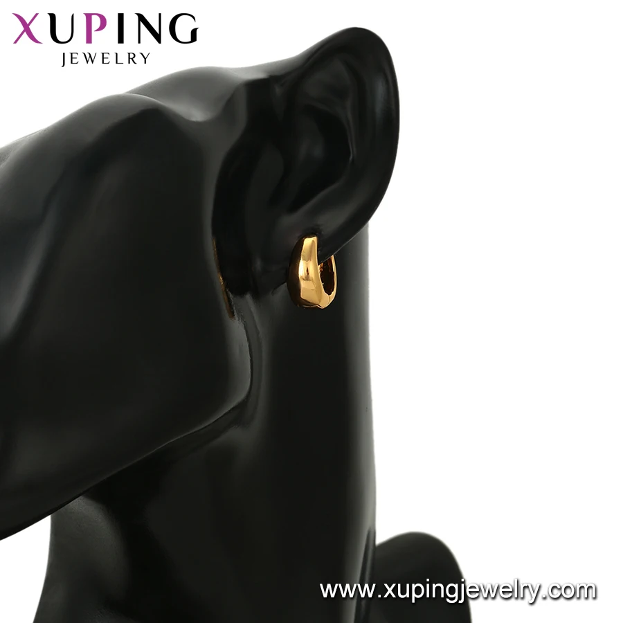 Source Xuping golden 24 karat jewelry high quality cheap price earrings for  women on m.