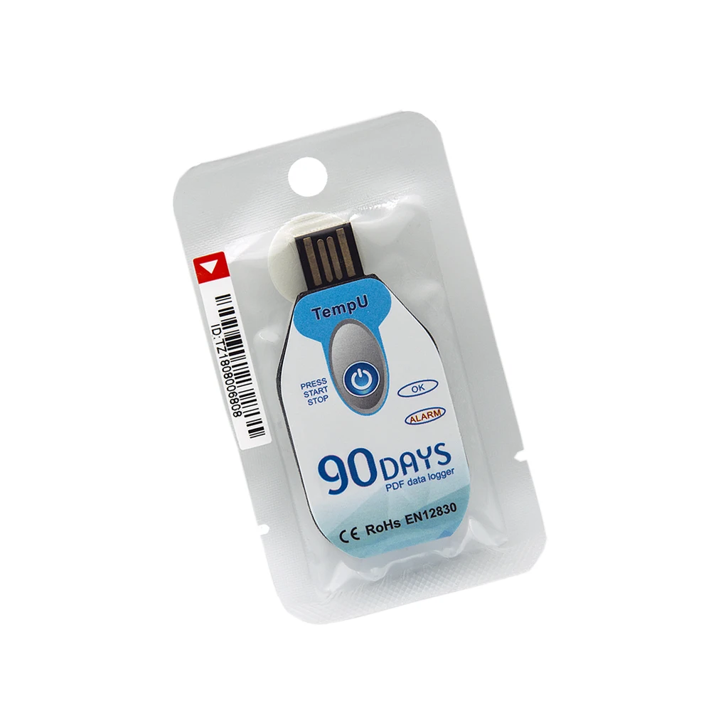 Tzone TempU02 Temperature Recording USB Temperature Logger for Vaccines