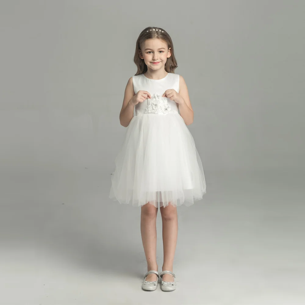 robe princesse blanche fille