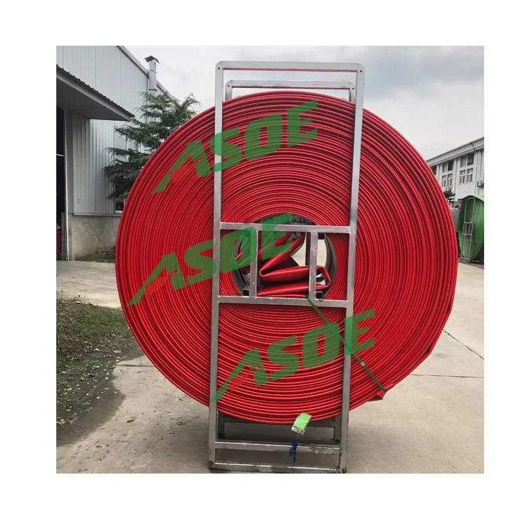 5 inch agriculture irrigation layflat hose with fittings