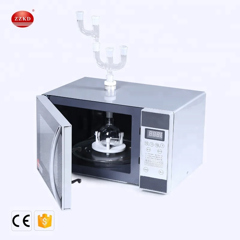 Lab Continuous Radiation Microwave Chemical Reactor