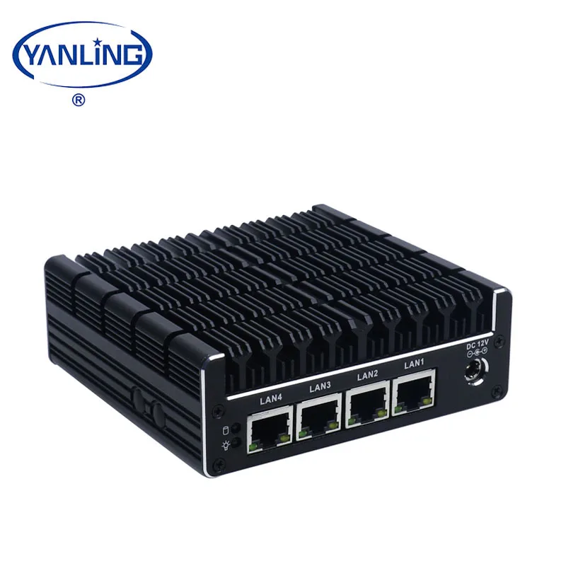 Мини-ПК Intel celeron J3160 Nuc с 4 intel I211AT Lan для брандмауэра pfsense или VPN маршрутизатора