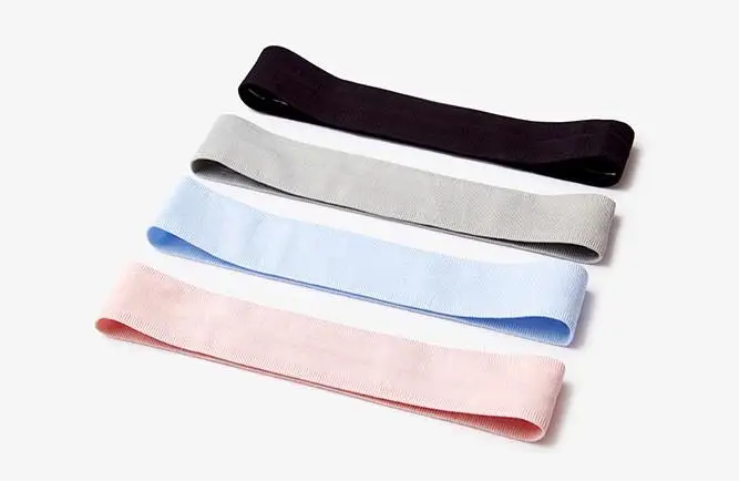 Эластичная эластичная жаккардовая повязка на голову с логотипом заказчика для занятий