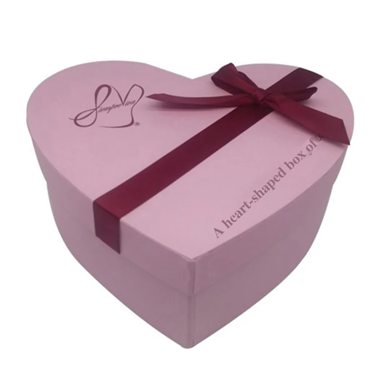 Heart/Circular/Oval/Rectangular Small Parisian Pink Floral Luxury Gift Box 