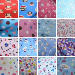 Китайская фабрика, оптовая продажа, двухсторонняя хлопковая Полиэстеровая фланелевая ткань с начесом для мальчиков/девочек, одежда для сна/пагамас