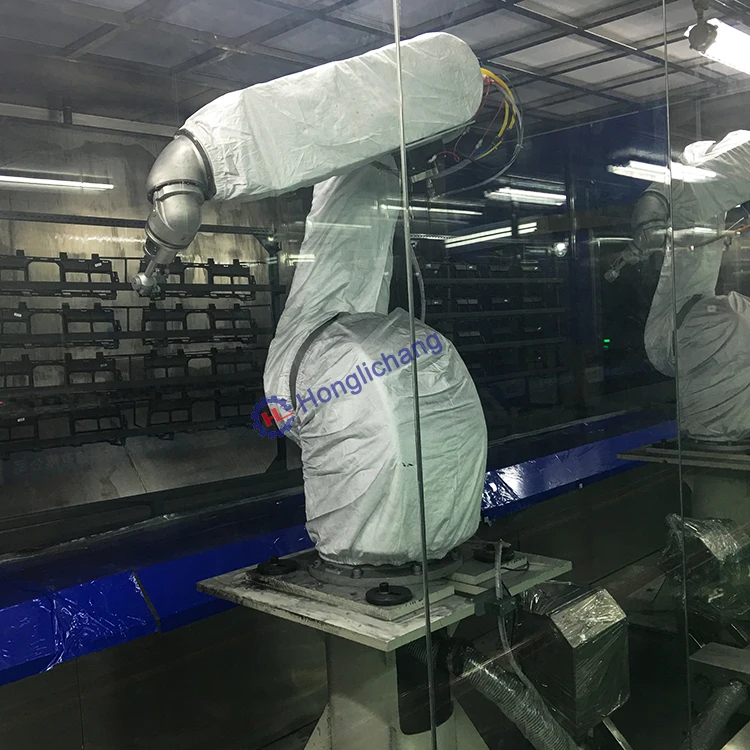 Automatic Painting Robot Spray Paint Shop for Car Parts