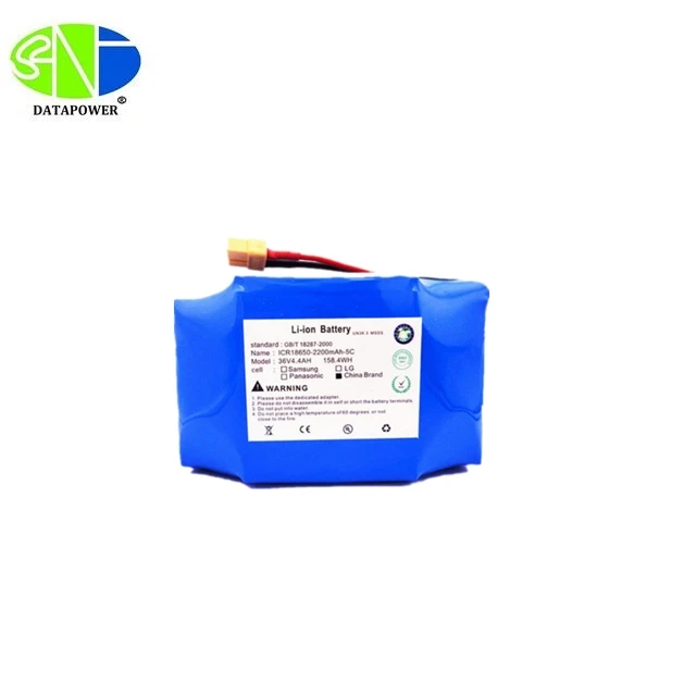 18650 10s2p 36v 4.4ah 158wh lithium| Alibaba.com