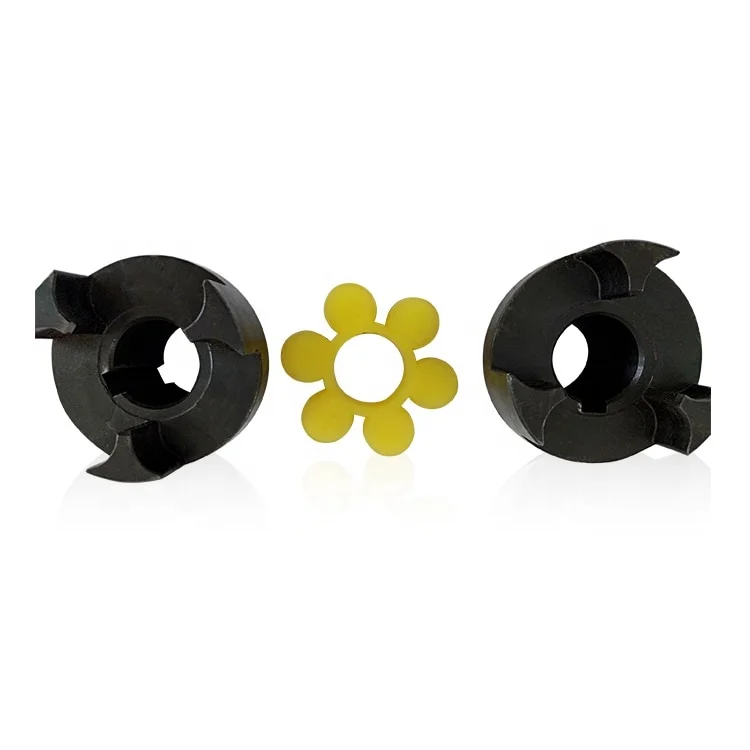 ml Elastic Rubber plum Elastic Spider Flower Jaw Flexible Coupling for Motor