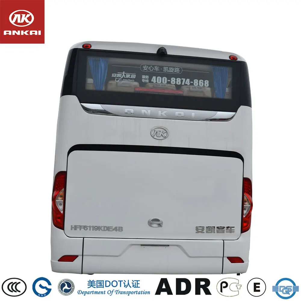 luxury high-end road coach bus with big seat capacity and lower price than YUTONG bus