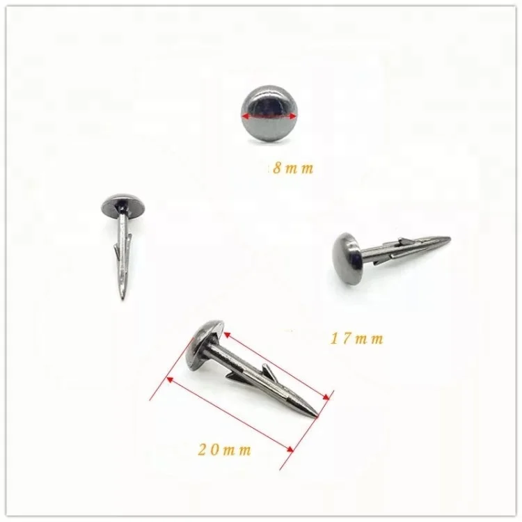 Декоративные гвозди для обуви, гвозди для обуви