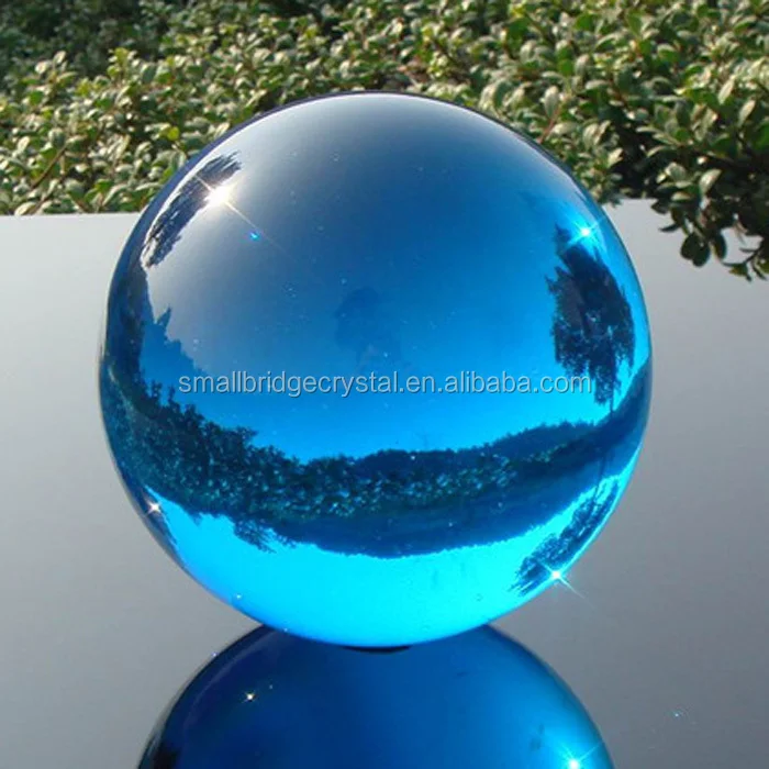 Wholesale Various Colorful 60mm Turquoise Crystal Glass Ball  For Guest Souvenir Gift