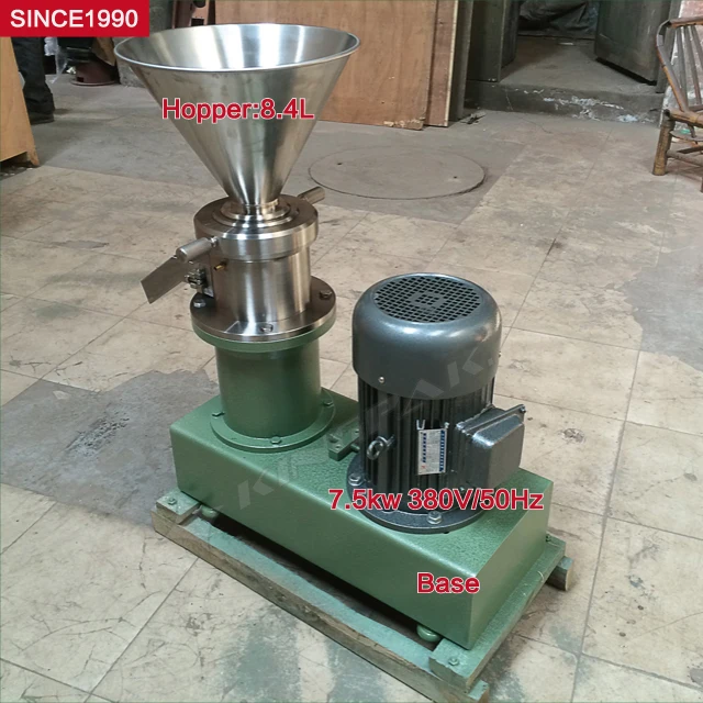 JMS120 Emulsifying Colloid Mill Tomato and Chili Grinding Machine Industrial Liquid Mixer
