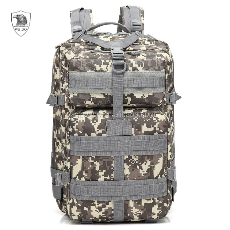 Camo Backpack Rucksack Army Military School Bag Camouflage 