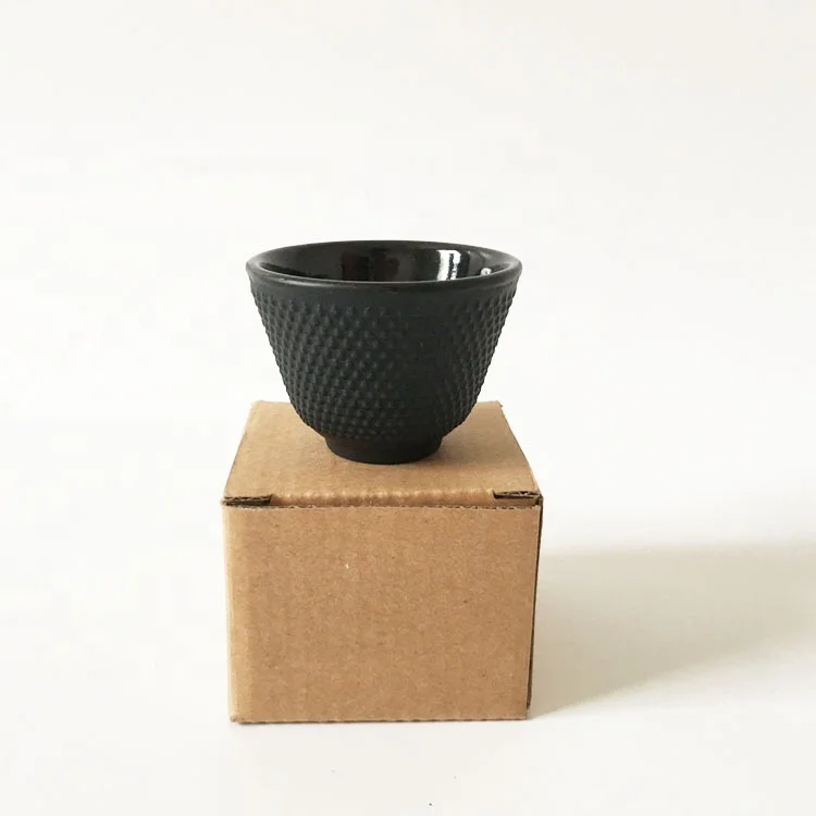 30ml 50ml 120ML 150ml  CAST IRON TEA BOWL CUP SET
