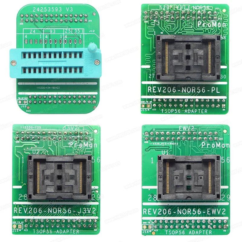 Presa ZIF TSOP48 Per Programmatore NAND Flash – Adattatore Per IC TSOP 48 Pin