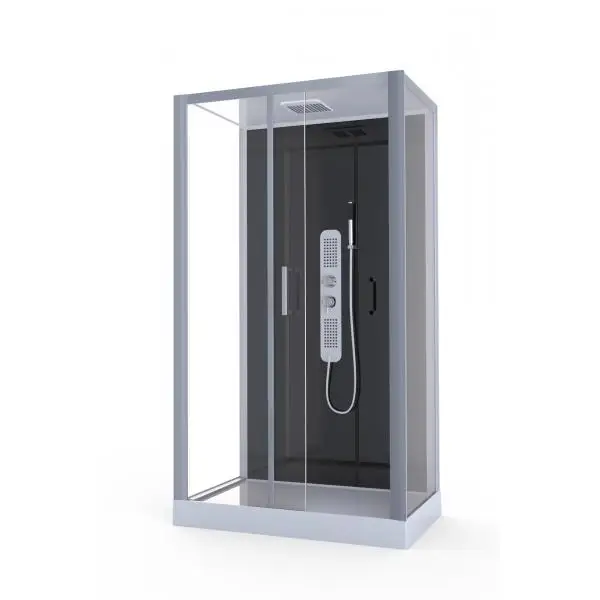 
K-5071 квадратная роскошная душевая кабина для 2 человек, паровые душевые кабины с акриловым подносом и массажером для спины 