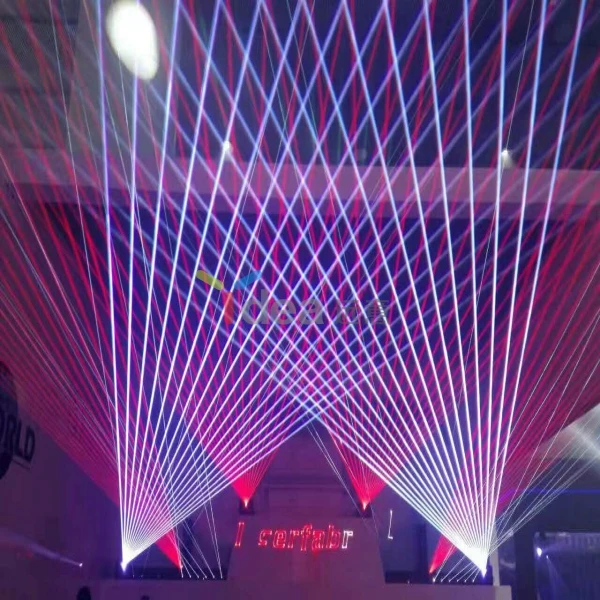 5W RGB Laser Projector Stage Animation Light 40Kpps ILDA Small Beam Full Color